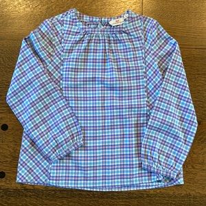 Vineyard Vines Girls Flannel Top